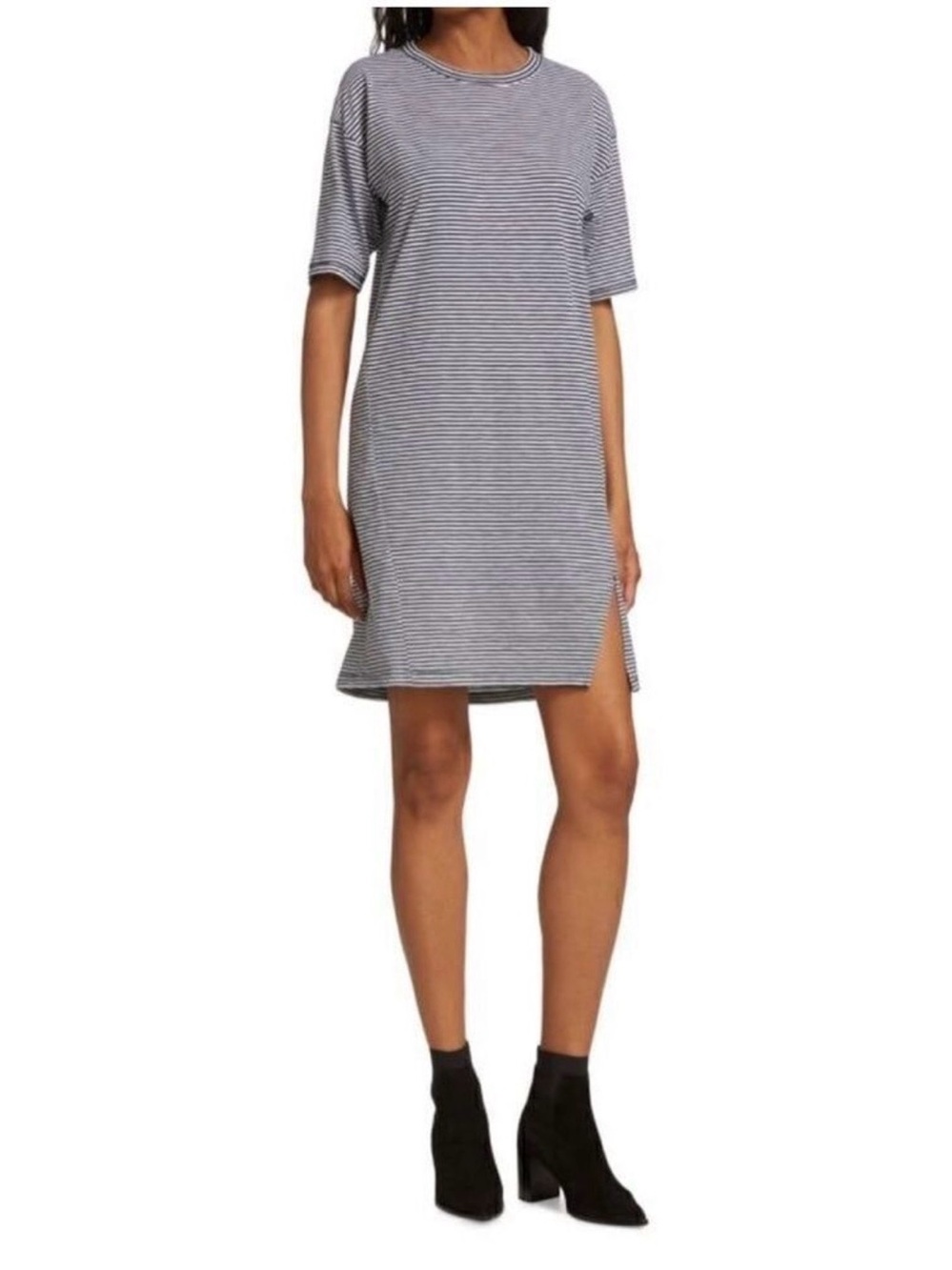 rag & bone women’s Striped T-Shirt dress